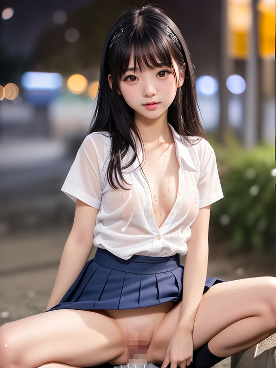 サンプル画像1:微乳集団レ●プ事件ファイル（ロングヘア女子）(ぱいぷらいん) [d_281047]