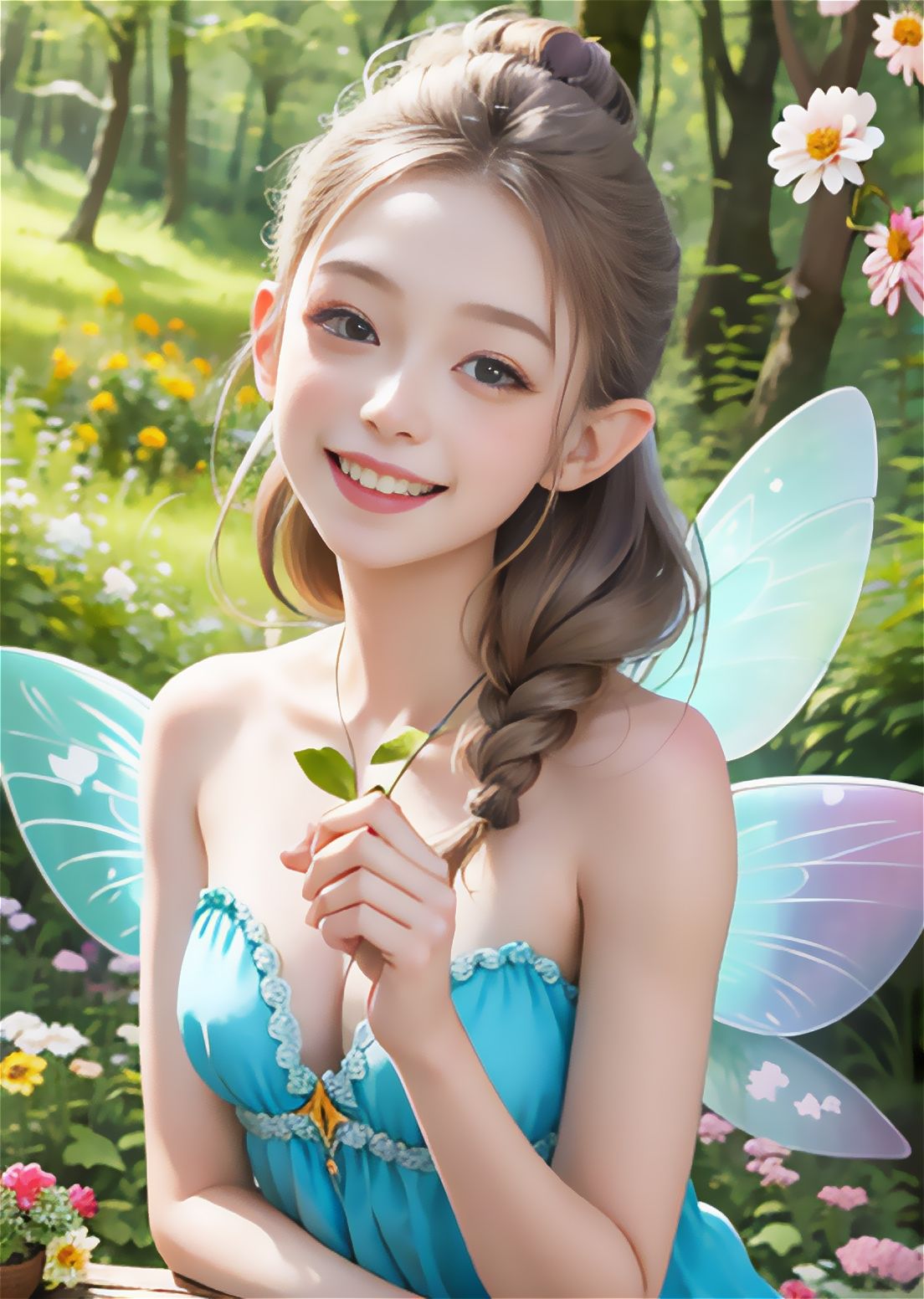 サンプル画像1:森の妖精(幻影空域) [d_281294]