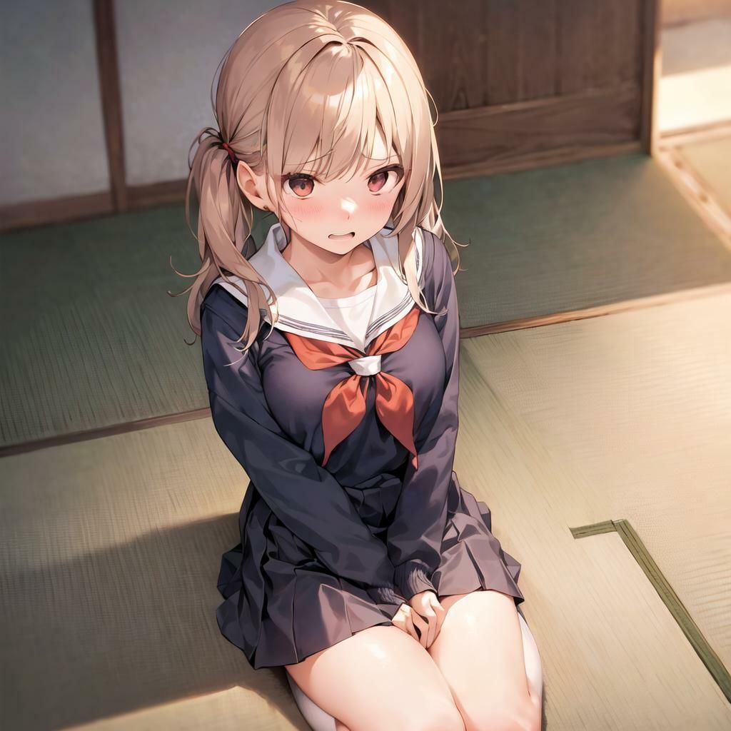 サンプル画像1:制服フェチ 畳とJK編(フェチ工房) [d_281333]