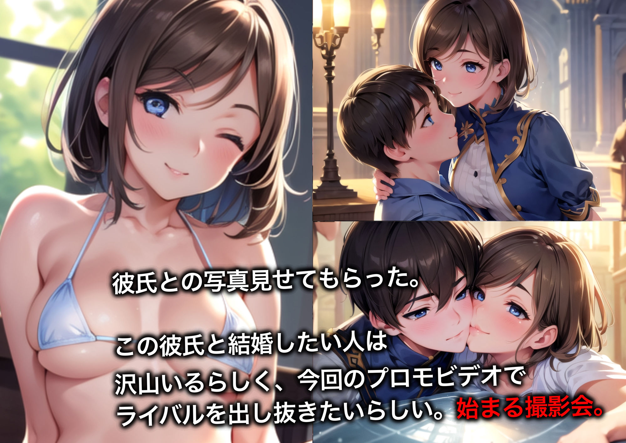サンプル画像3:駐◯外交官の一人娘 撮影会エロCG集【AI生成】(AIプログレッシブバニー) [d_281347]