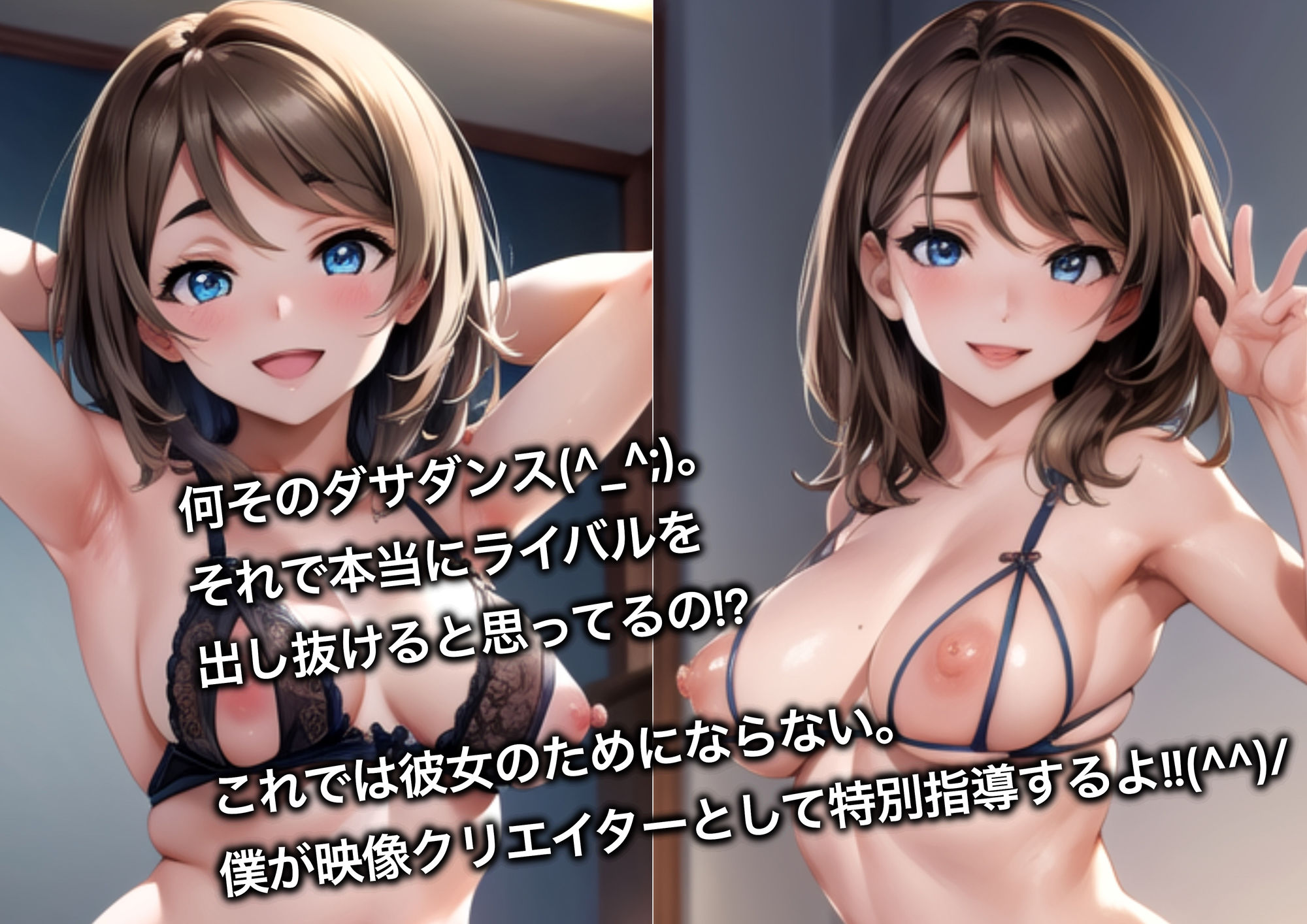 サンプル画像4:駐◯外交官の一人娘 撮影会エロCG集【AI生成】(AIプログレッシブバニー) [d_281347]