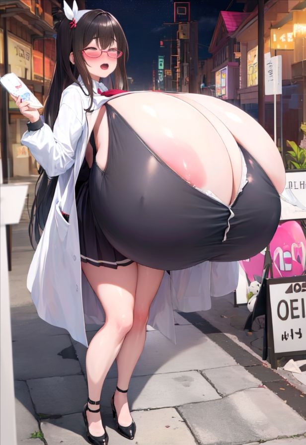 サンプル画像1:超乳露出45(六六) [d_281420]