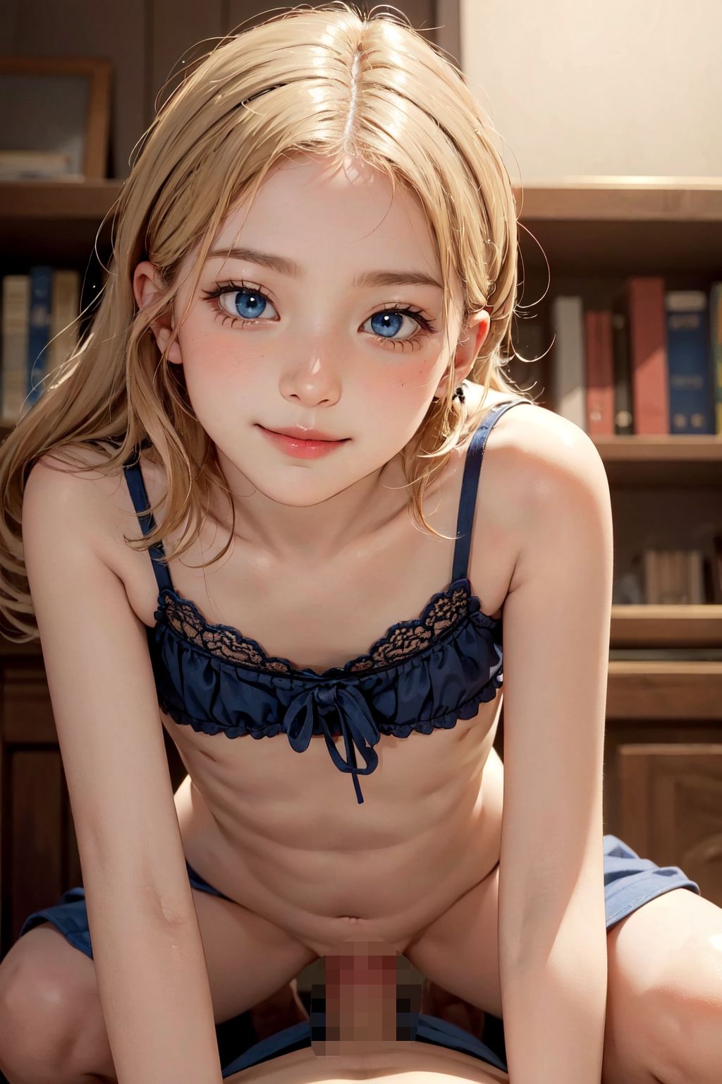 サンプル画像2:金髪少女と濃厚新婚生活(ファビュラスな神主) [d_281438]