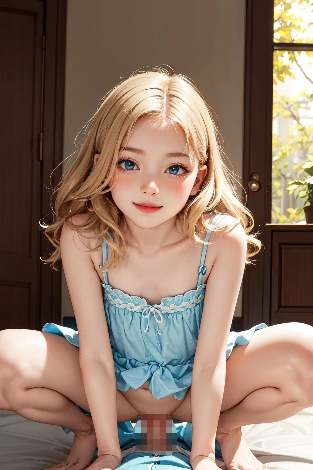 サンプル画像5:金髪少女と濃厚新婚生活(ファビュラスな神主) [d_281438]