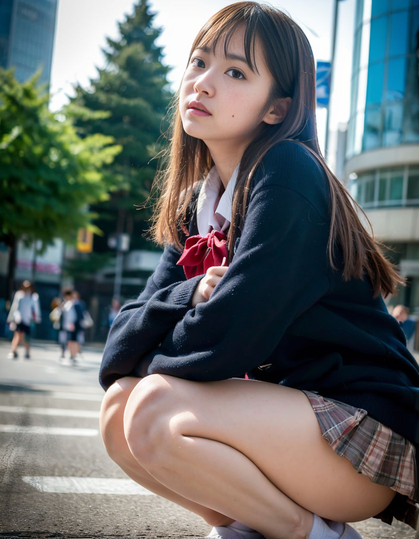 サンプル画像1:j〇えちえち通学 vol.2(J〇 AI事務所) [d_281444]