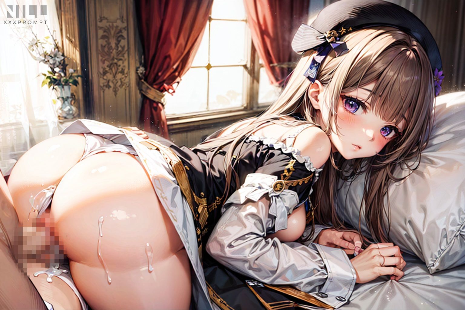 サンプル画像4:淫壊スターレイル 性奉仕人形ヘルタ(xxxprompt) [d_281451]