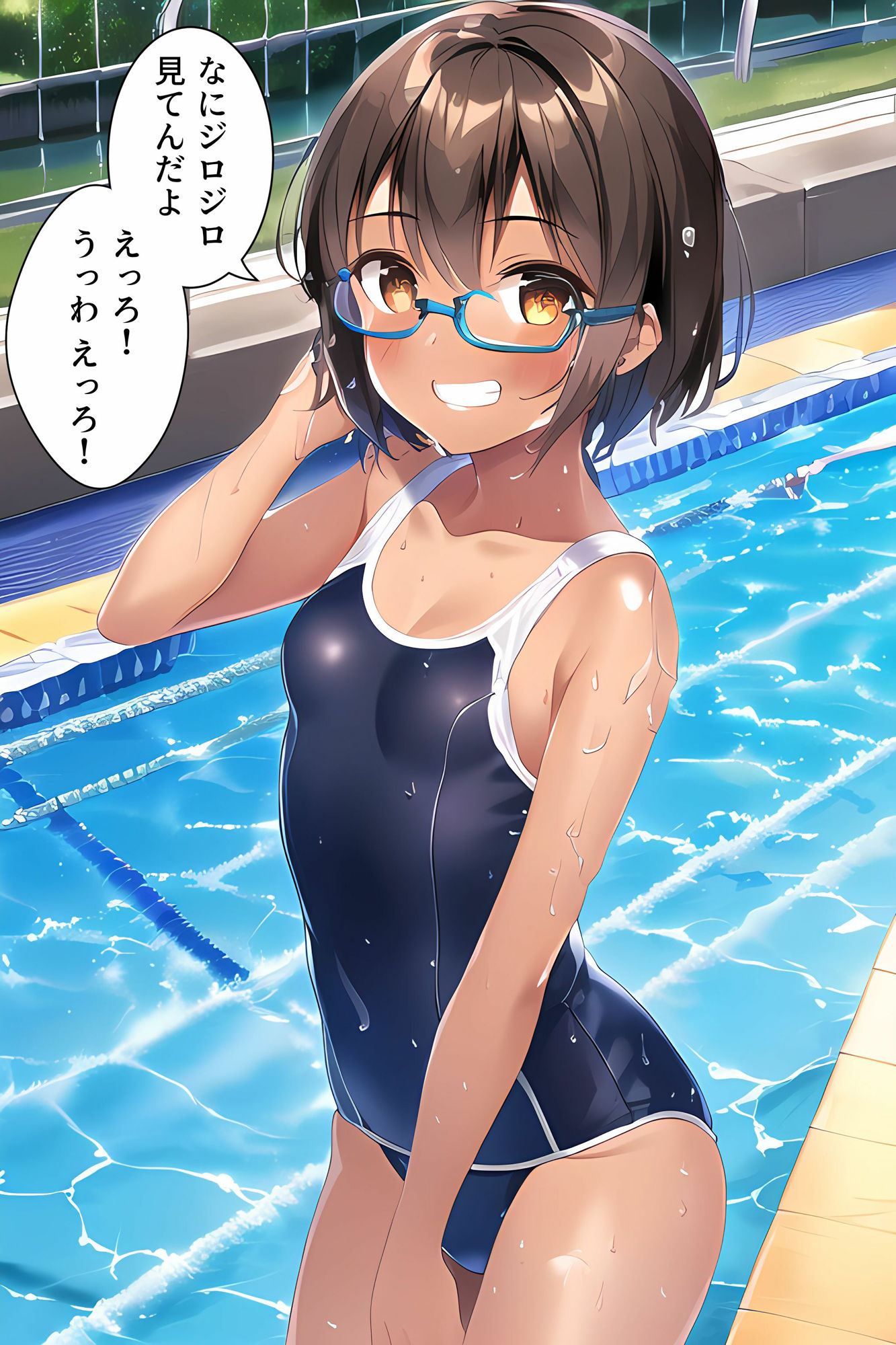 サンプル画像3:あっコラ！先輩だぞ(褐色眼鏡工房) [d_281464]