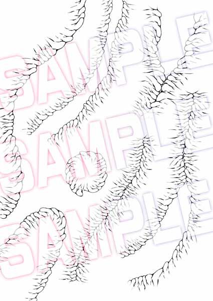 サンプル画像5:誰でも簡単にハイライトが描ける！ハイライトブラシセット(れいが荘素材専門店) [d_281502]