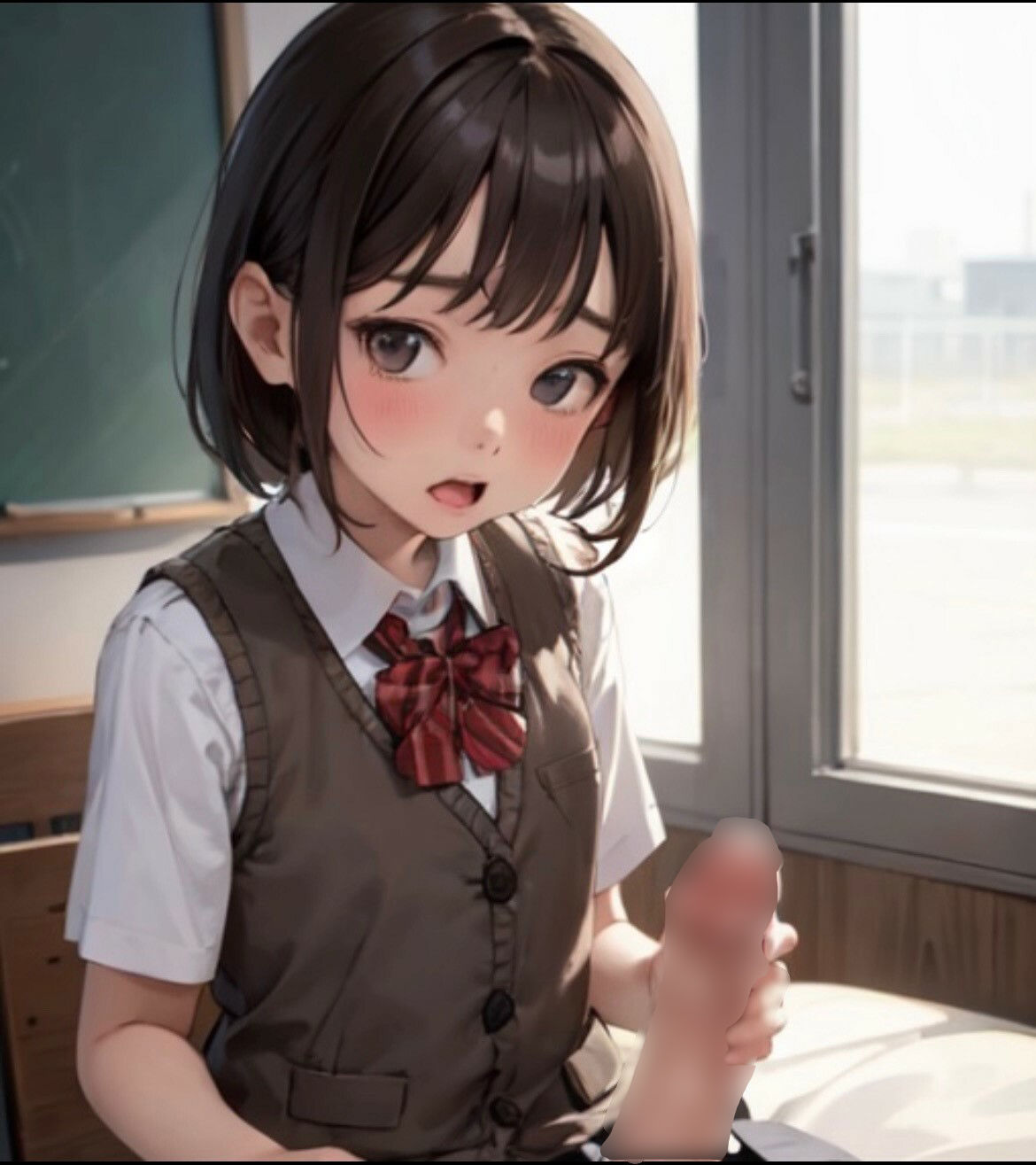 サンプル画像3:手コキ学園(危険な扉) [d_281506]