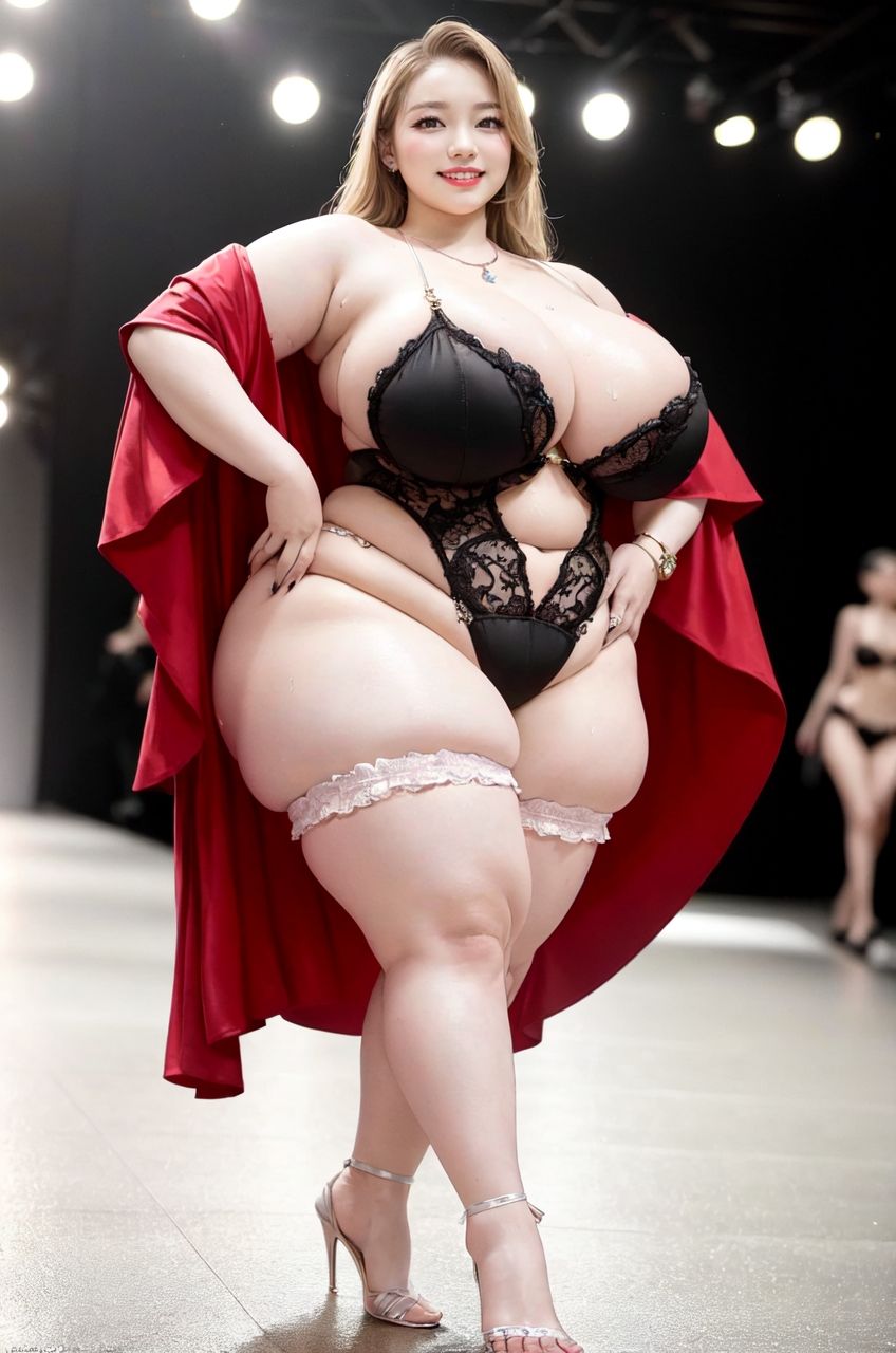 サンプル画像3:ファッションショー(肉感至上主義) [d_281575]