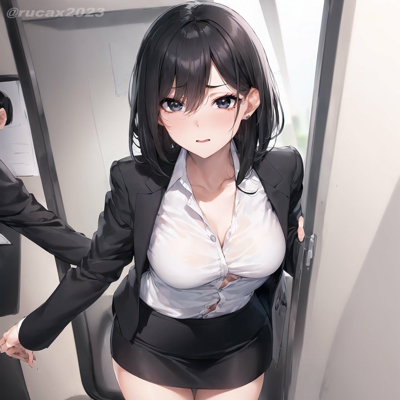 サンプル画像3:催●オフィス Vol.2:同僚のOLを催●支配してオフィスで毎日パンチラさせた【CG画像120枚】(ルカ企画) [d_281691]