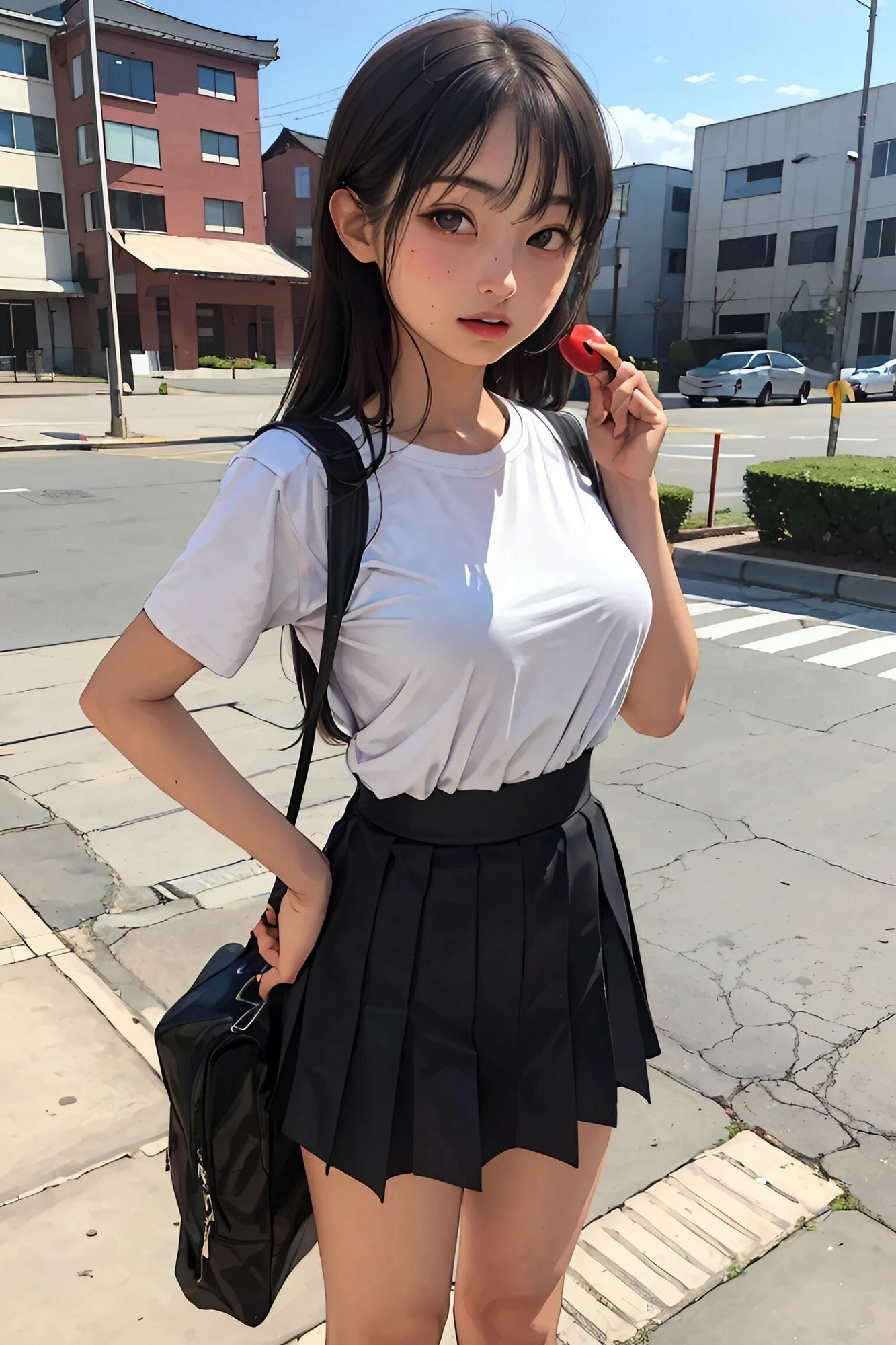 サンプル画像3:えっちな巨乳美少女コレクション(川瀬と遊園地) [d_281712]