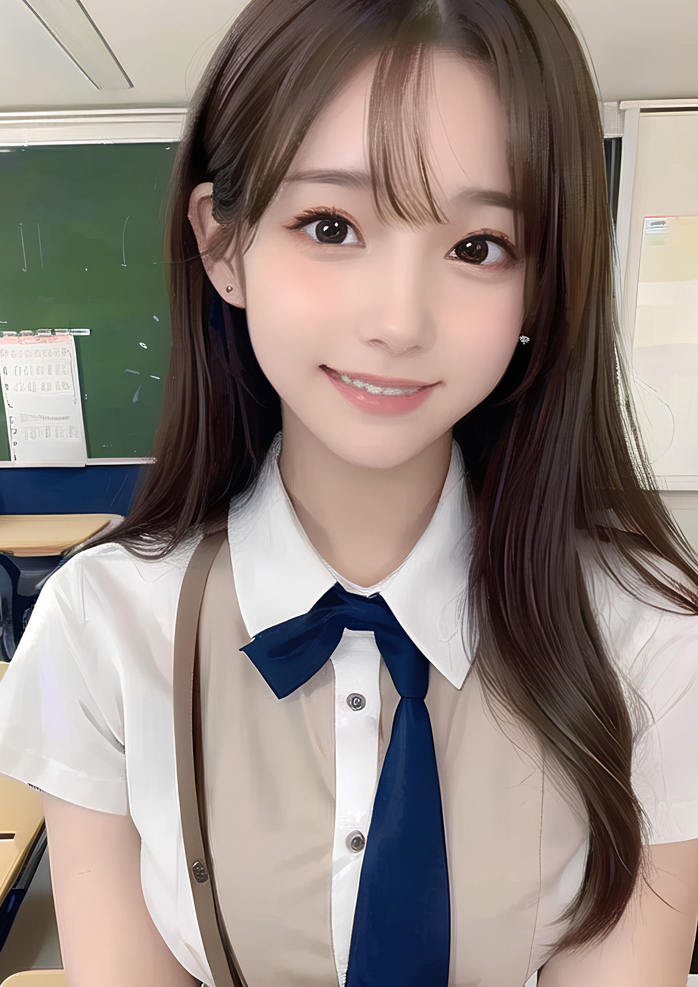 サンプル画像6:かわいいエッチ顔 〜制服〜(UClub) [d_281841]