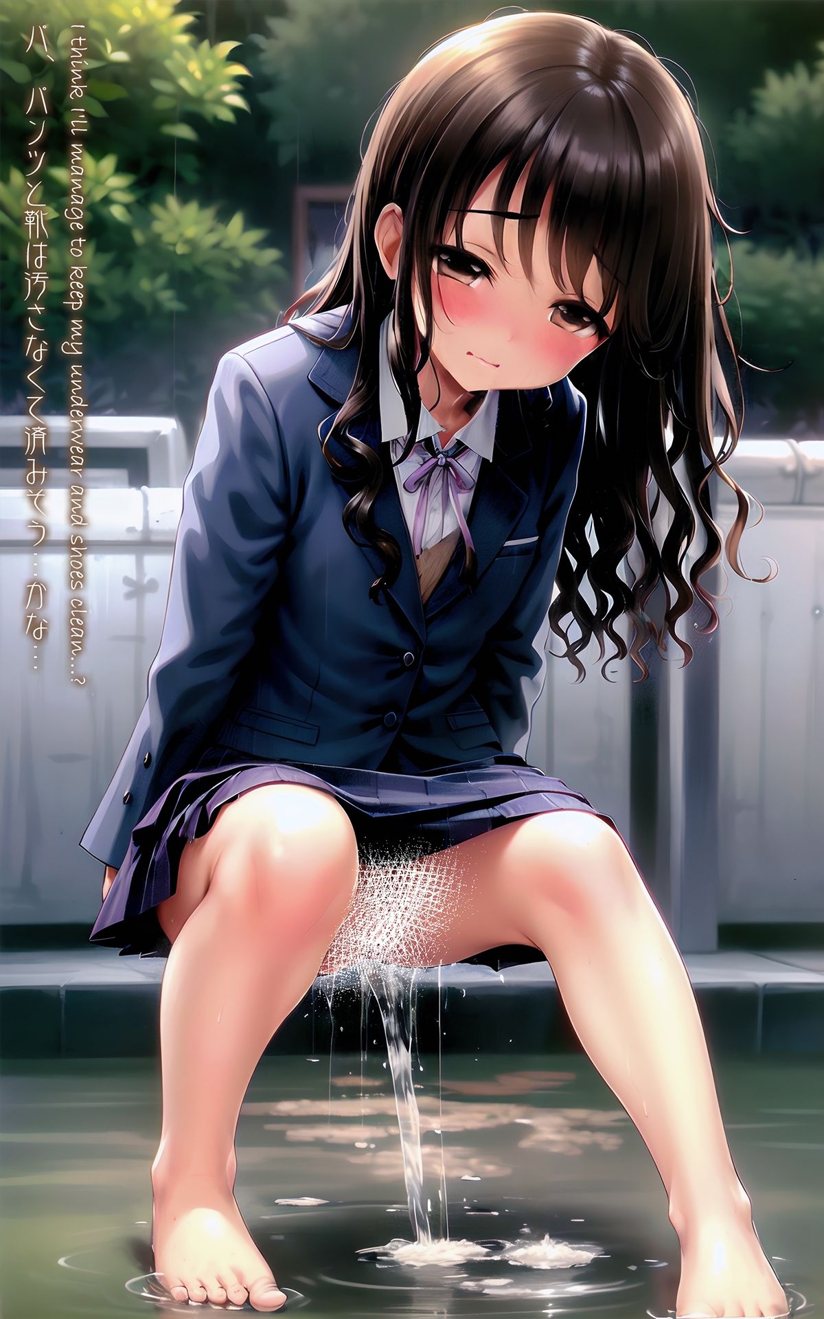 サンプル画像3:漏ちゃいました。(QMEI) [d_282065]