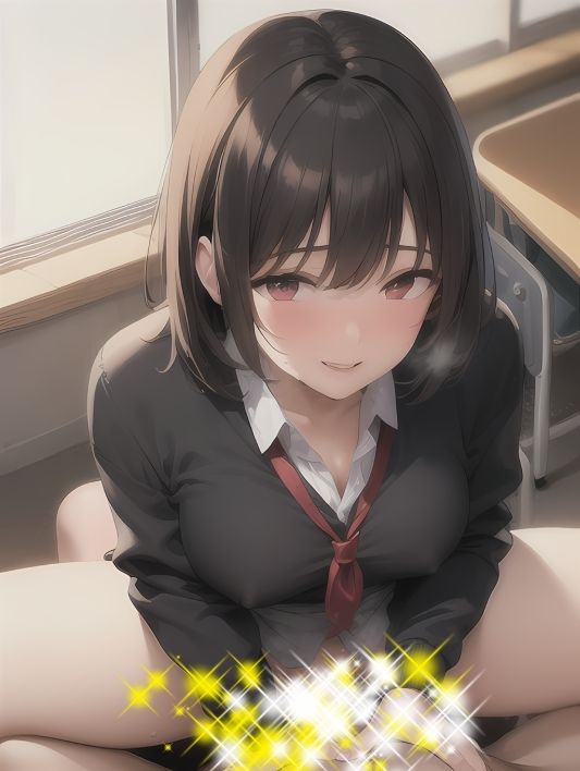 サンプル画像1:【AI高画質版】学校えっち(石歯車) [d_282070]