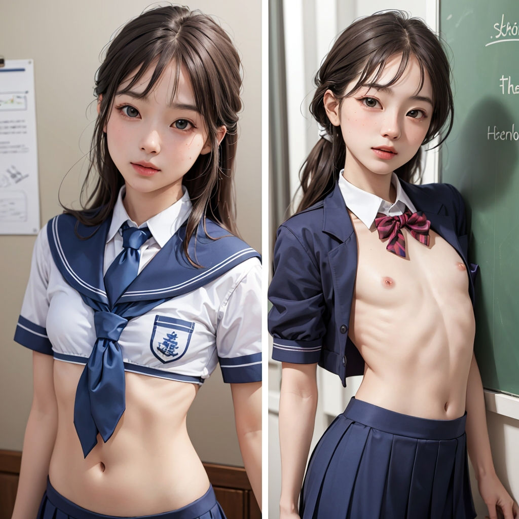 サンプル画像3:貧乳美少女の過激えっち3(川瀬と遊園地) [d_282074]