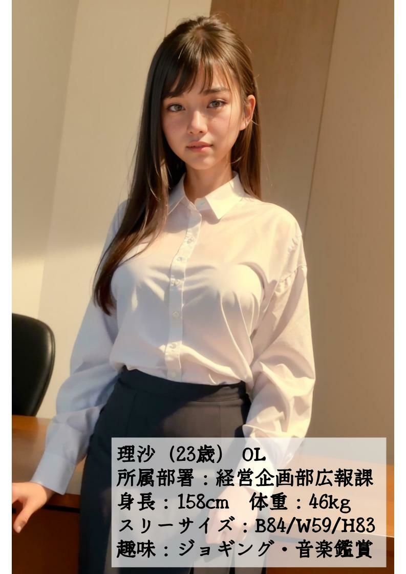 サンプル画像1:働くあの子のもうひとつの顔 「今日、仕事終わったら…会ってくれる？」(はちみつスタジオ) [d_282341]