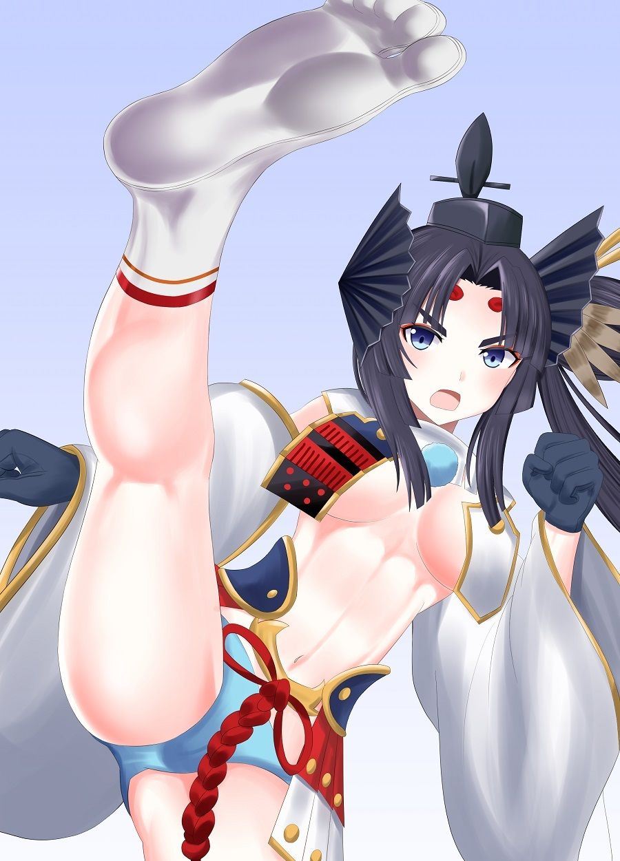 サンプル画像3:牛若丸の足うら(アホ寺僧侶) [d_282378]