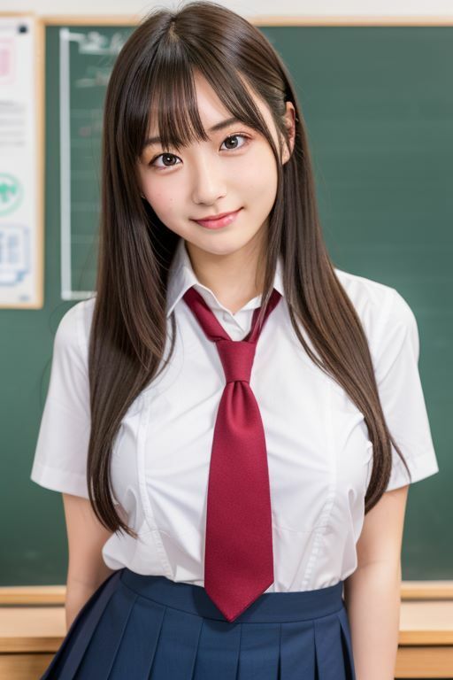 サンプル画像1:えーあい学園JKえちえち部VOL.1(AIフォト芸能事務所) [d_282390]