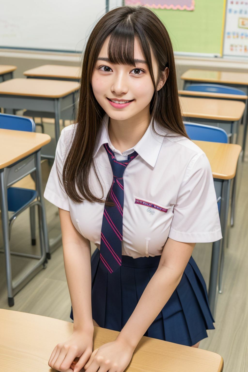 サンプル画像2:えーあい学園JKえちえち部VOL.1(AIフォト芸能事務所) [d_282390]