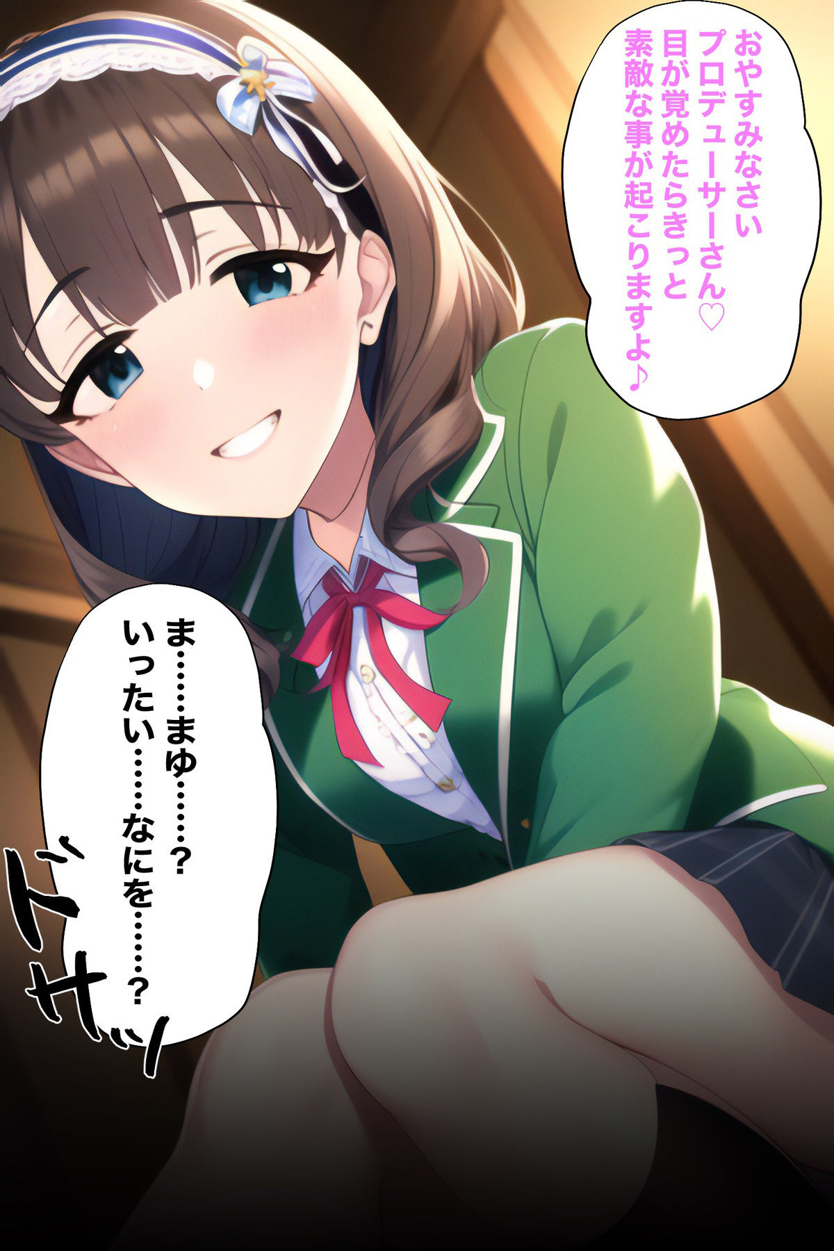 サンプル画像3:まゆに身体を入れ替えられた話。(織部彩おべ) [d_282451]