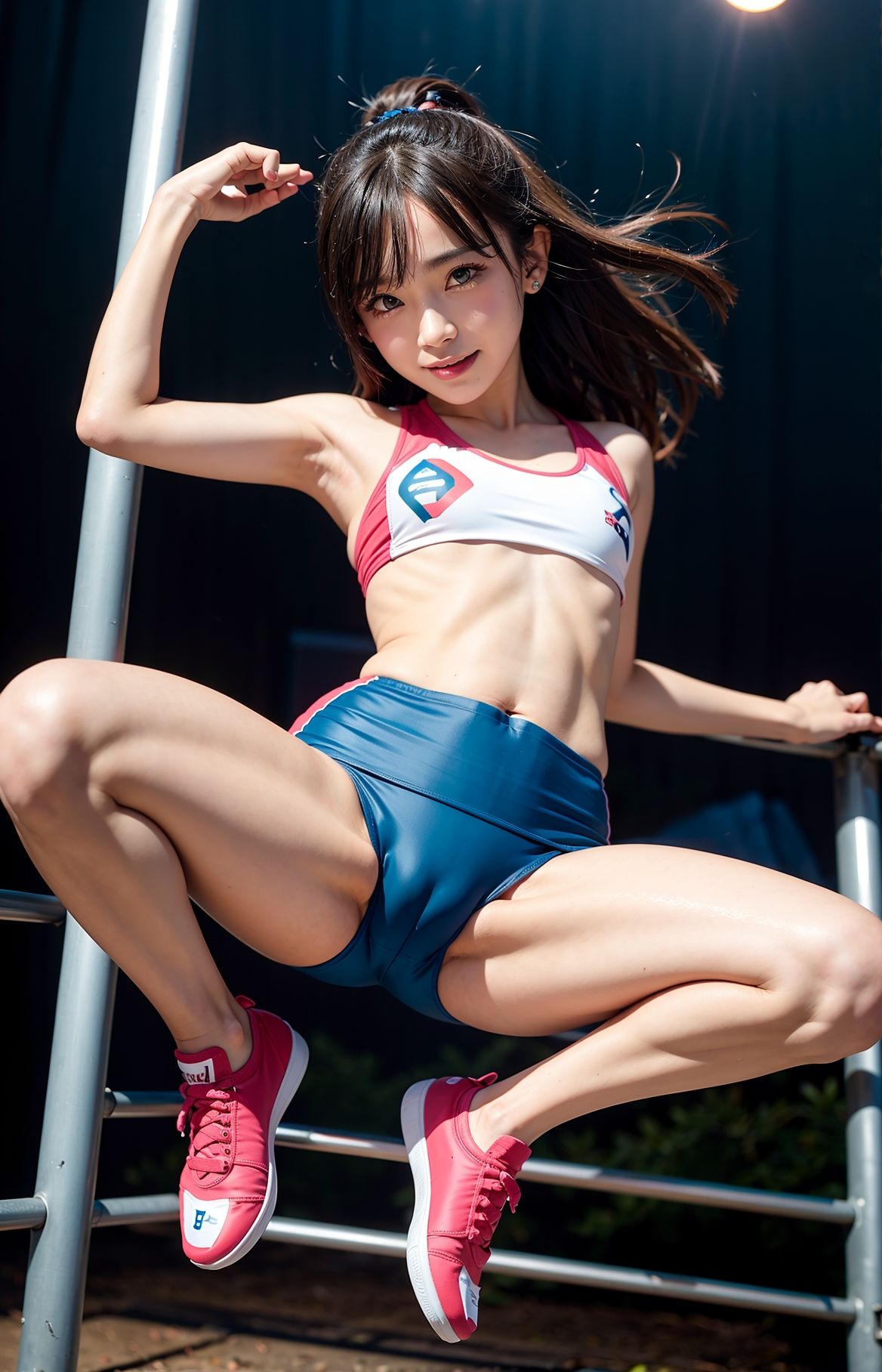 サンプル画像4:美人アスリート陸上ブルマと露出(フェティシズム) [d_282623]