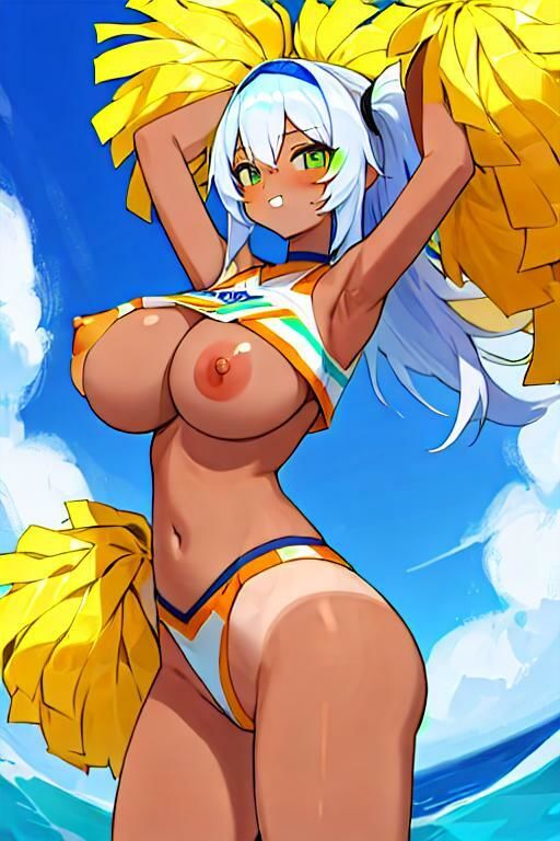 サンプル画像1:褐色娘CG集(タマナシノオオカミ) [d_282714]