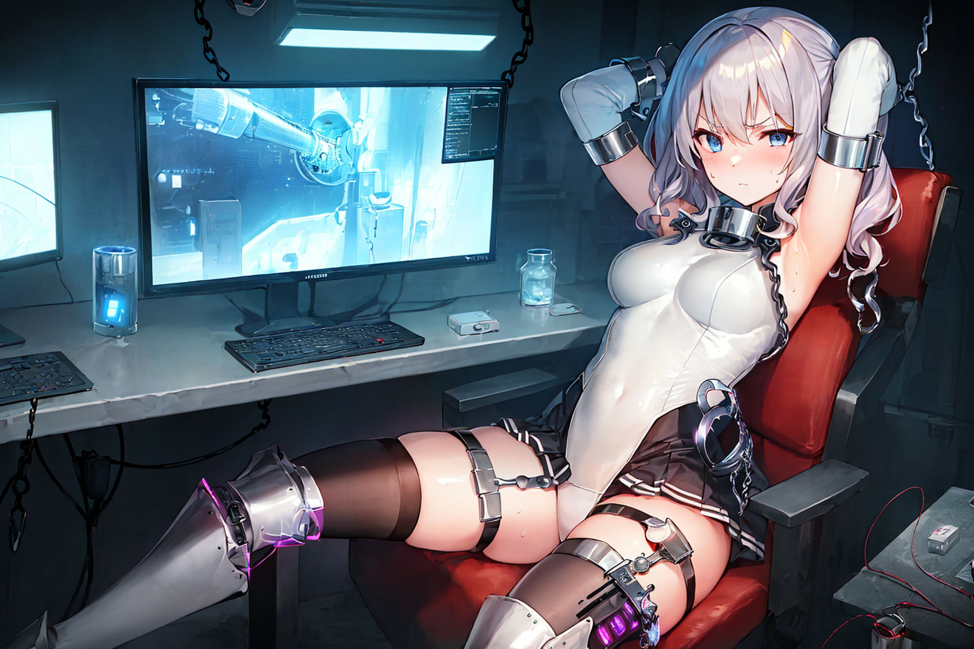 サンプル画像2:対魔艦○は奴●娼艦に堕つ 〜鹿島編〜(すったもんた) [d_282717]