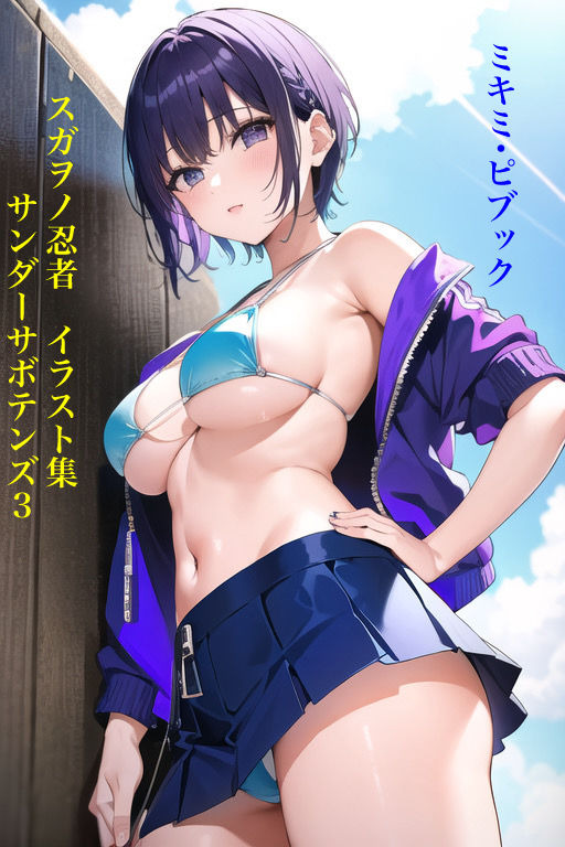 サンプル画像1:スガヲノ忍者 イラスト集 サンダーサボテンズ3 ミキミ・ピブック(九情承太郎商店) [d_282780]