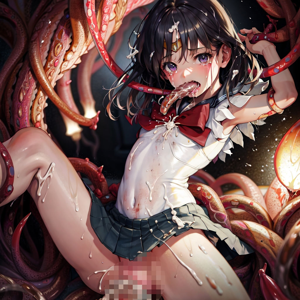 サンプル画像3:セーラーサターン辱めCG集(AIUEOEKAKI) [d_282814]