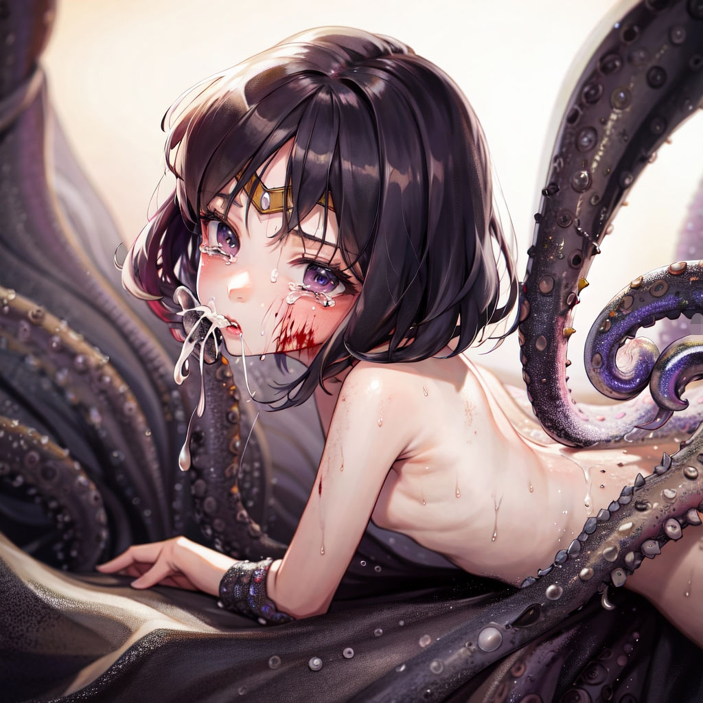 サンプル画像5:セーラーサターン辱めCG集(AIUEOEKAKI) [d_282814]