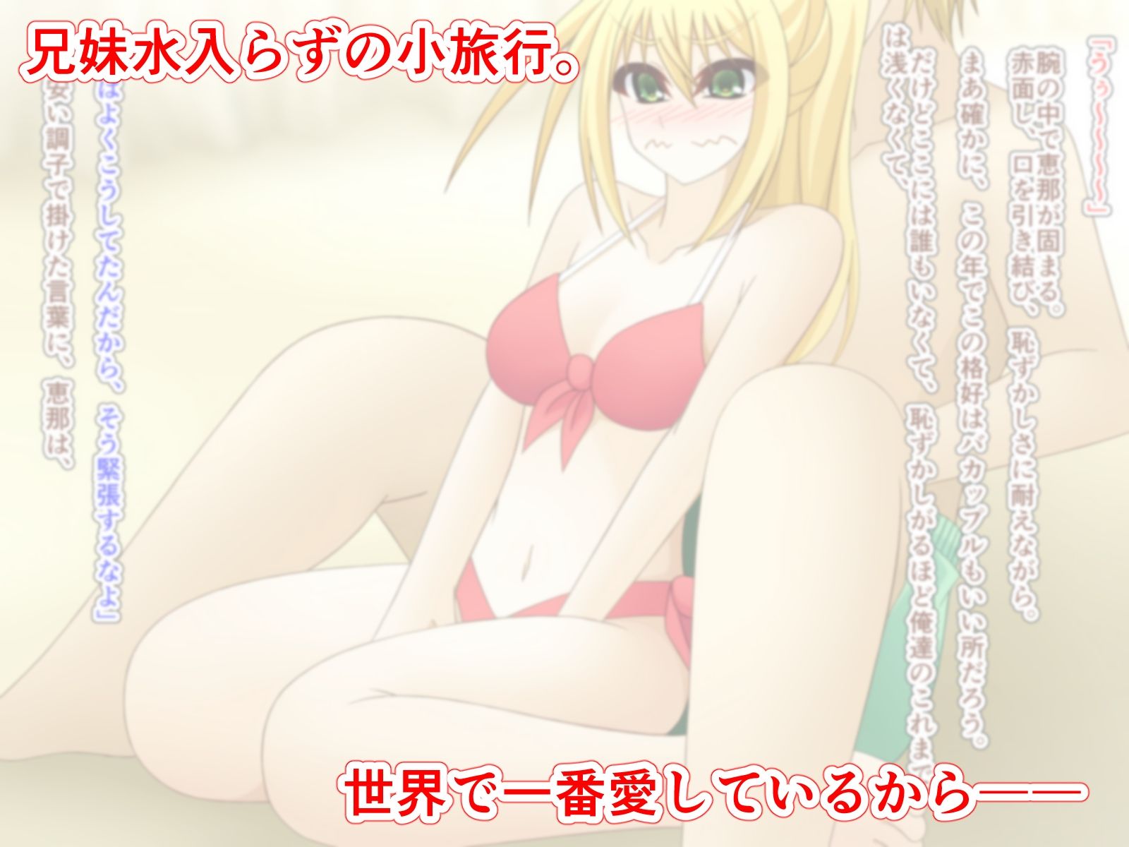 サンプル画像1:世界で一番妹を愛している(Q地Ten地) [d_282862]