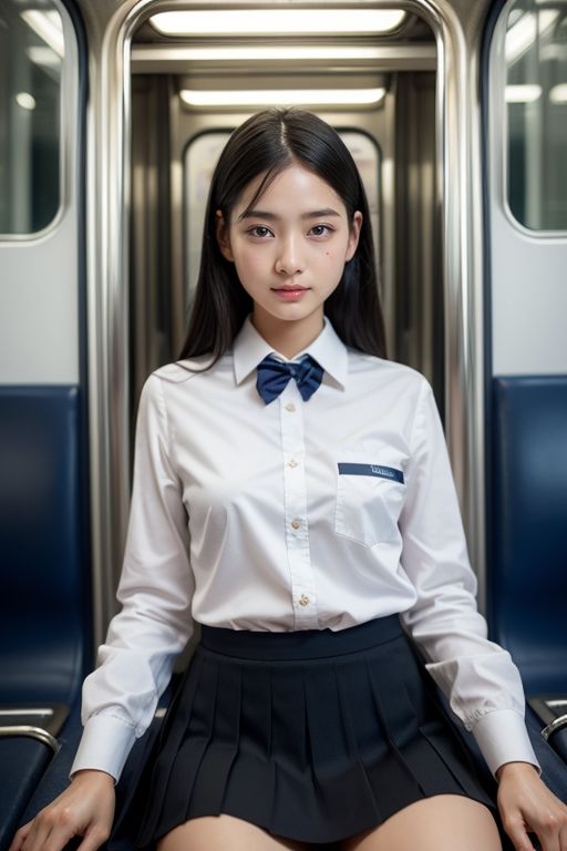 サンプル画像6:【スマホ用】電車の向かい席1(★マイナーフェチ★の殿堂) [d_282880]