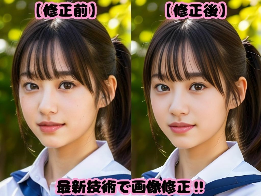 サンプル画像6:制服姿のままHな事しちゃう女子校生【厳選100名】(まーどか) [d_283123]