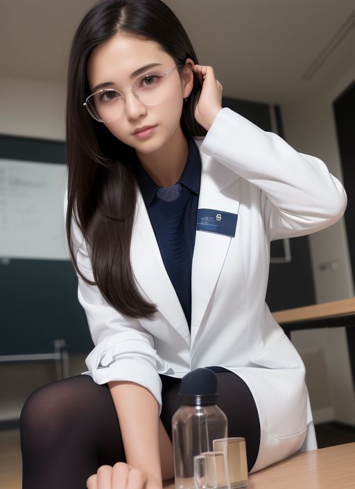 サンプル画像4:えちえちお姉さんの制服コス AI学園の1日に密着！(AI-ryoo) [d_283137]