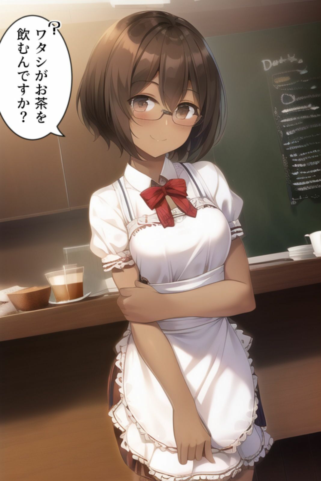 サンプル画像3:真面目な委員長はエッチもマジメ(褐色眼鏡工房) [d_283185]