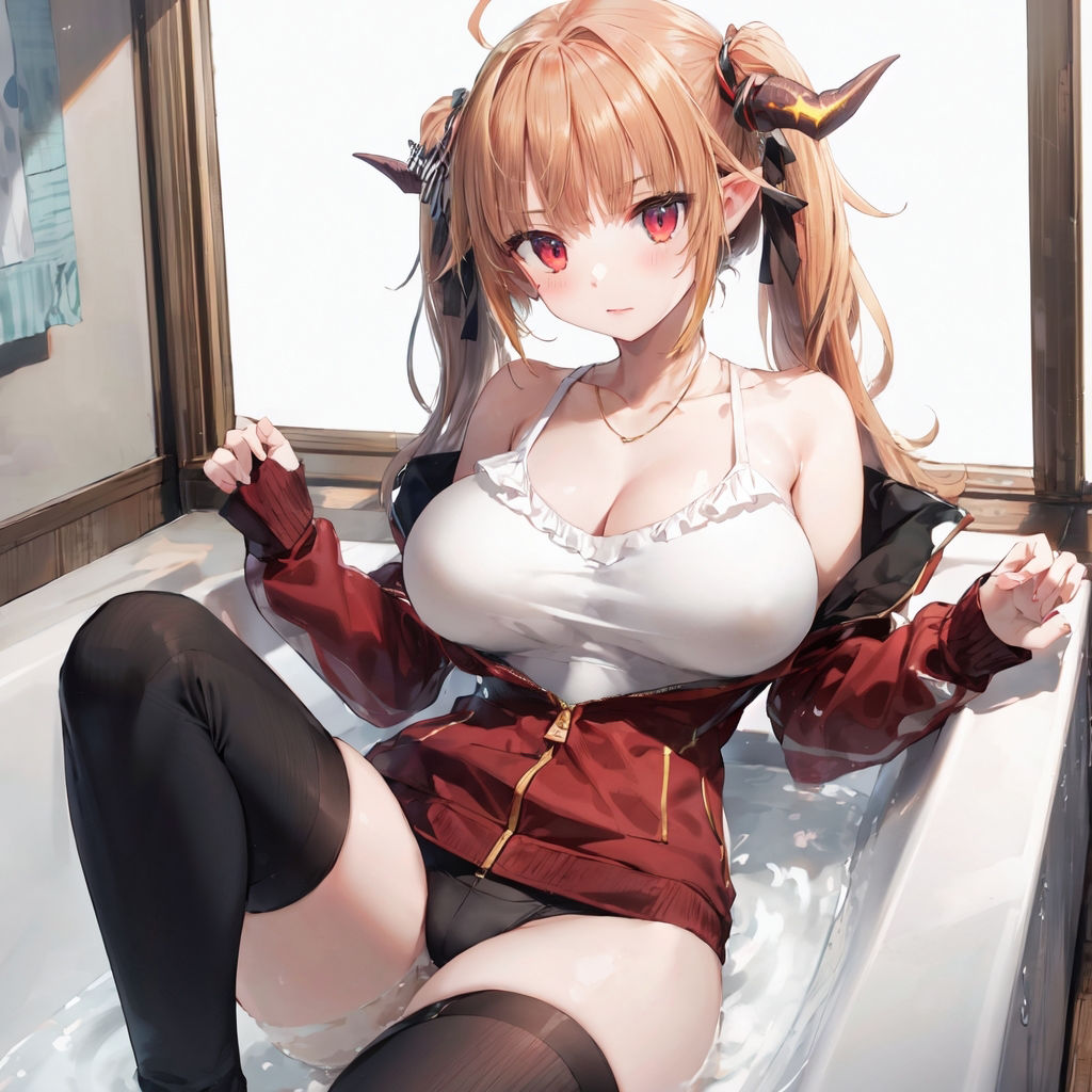 サンプル画像1:【h〇lolive】えっちなVtuberのイラスト集Vol.2〜500枚〜(川瀬と遊園地) [d_283237]