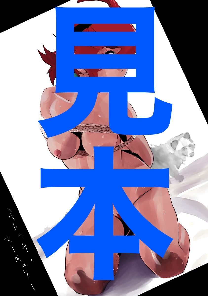 サンプル画像1:アニメキャラクターSM画集10(きゅうり夫人) [d_283254]