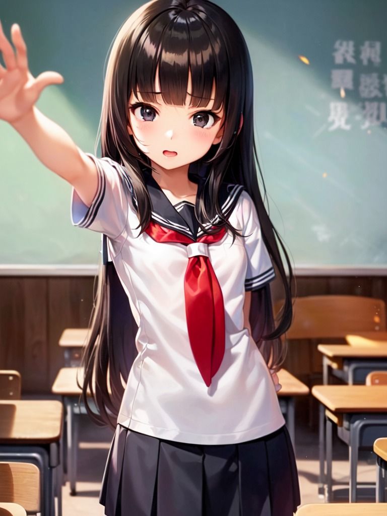 サンプル画像1:痴●に遭う少女(ぽりっしゅ本舗) [d_283406]