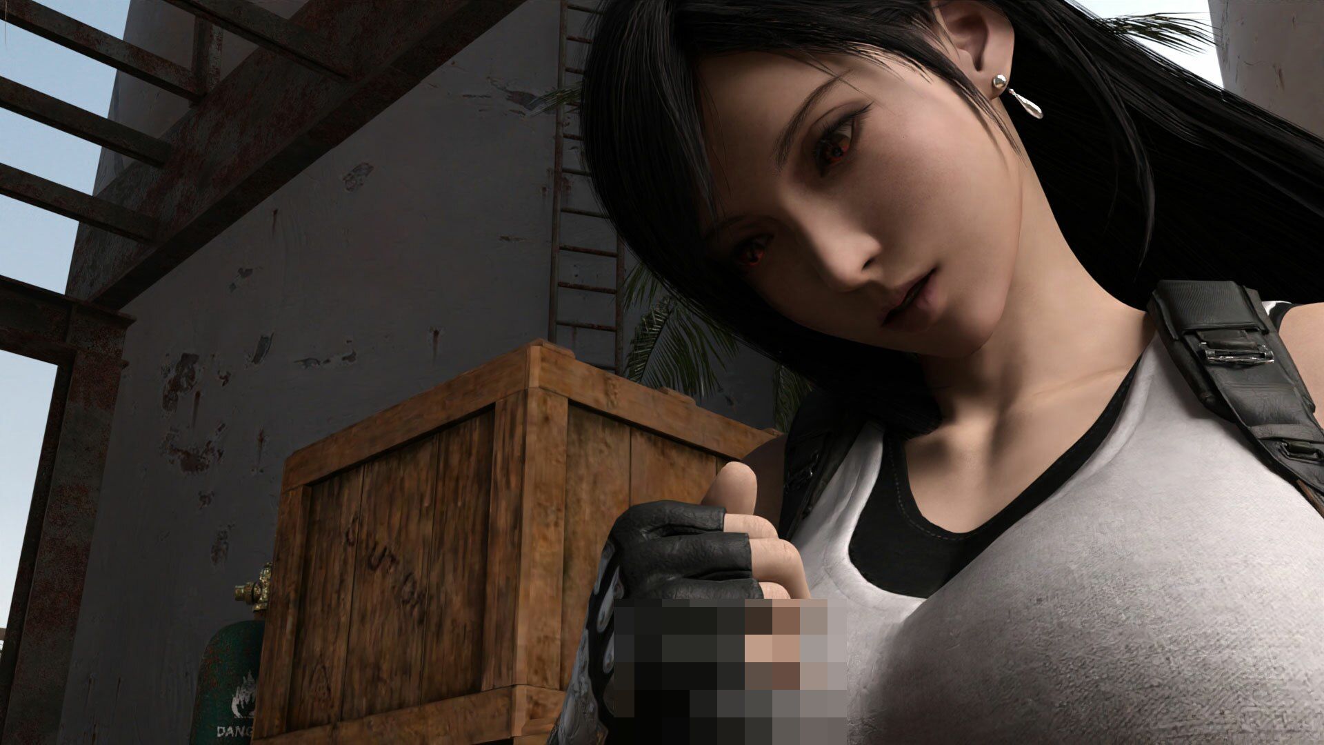 サンプル画像3:どこかで見たようなRPGの格闘女性コスプレ手コキ(Ozone_Layer) [d_283429]