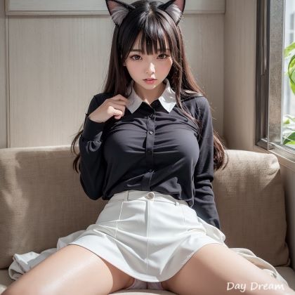 サンプル画像6:猫耳OL(Day Dream) [d_283433]