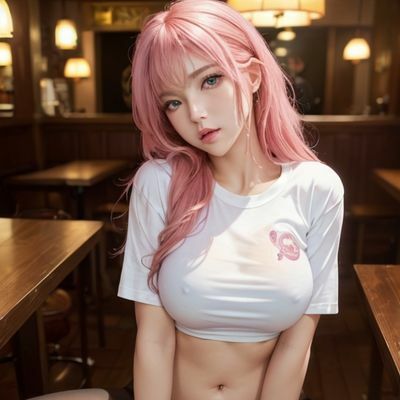 サンプル画像3:【超大作】ピンク髪OLセ●レとの夏の日常は(妄想ランド) [d_283447]