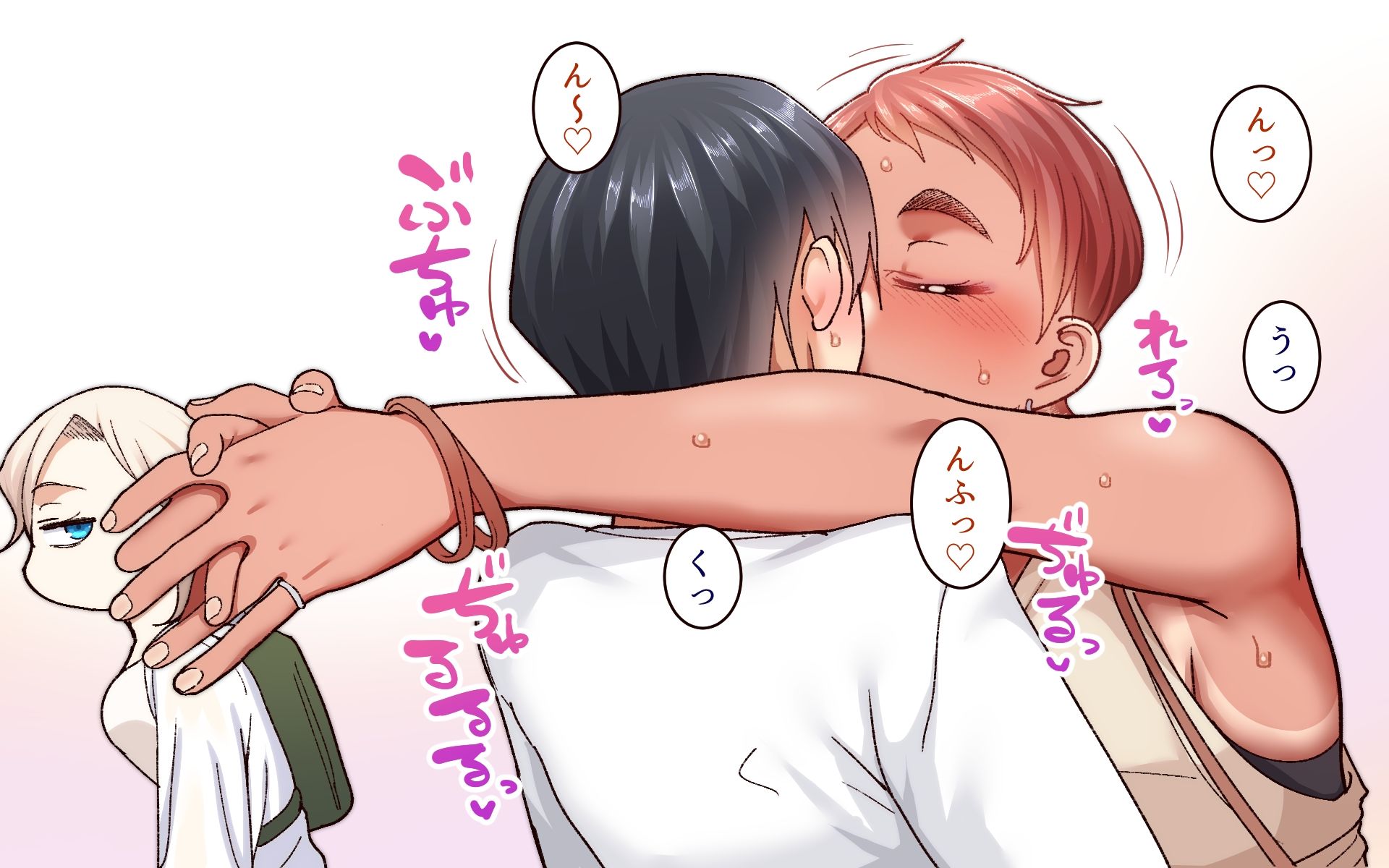 サンプル画像2:学園サポ日記8〜先輩二人＆女教師（45）とセックス三昧編〜(B.B.T.T.) [d_283472]