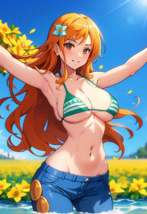 サンプル画像1:海賊ナミが捕まってあんな事、こんな事されちゃいました(ReNOL) [d_283526]