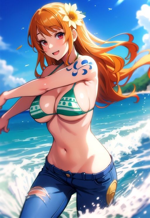 サンプル画像2:海賊ナミが捕まってあんな事、こんな事されちゃいました(ReNOL) [d_283526]