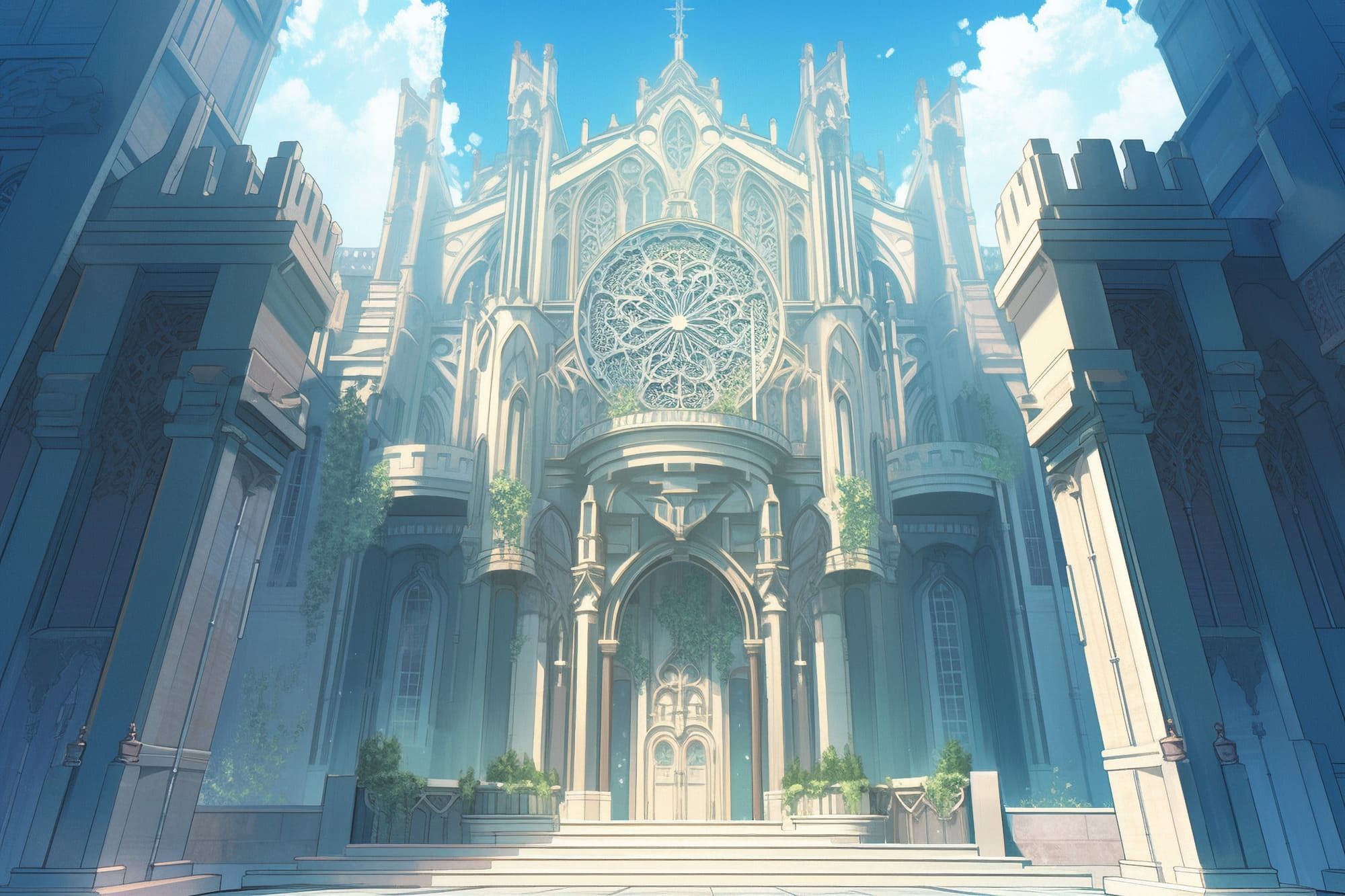 サンプル画像6:【繊細で芸術的な中世欧州風背景】著作権フリーの高解像度画像（100枚）(Game Material Store) [d_283527]