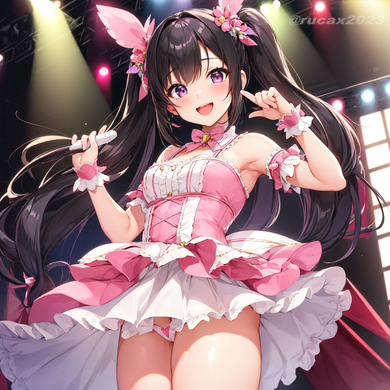 サンプル画像2:地下アイドル監禁 Vol.1【CG画像143枚】: 地下アイドルを監禁したら泣きながらおしっこお漏らしした(ルカ企画) [d_283528]