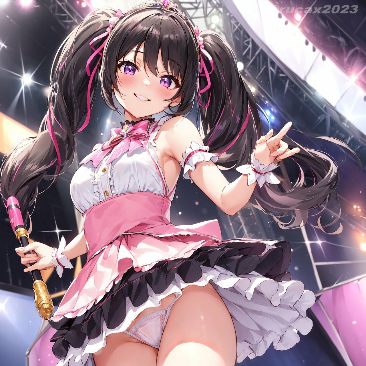 サンプル画像3:地下アイドル監禁 Vol.1【CG画像143枚】: 地下アイドルを監禁したら泣きながらおしっこお漏らしした(ルカ企画) [d_283528]