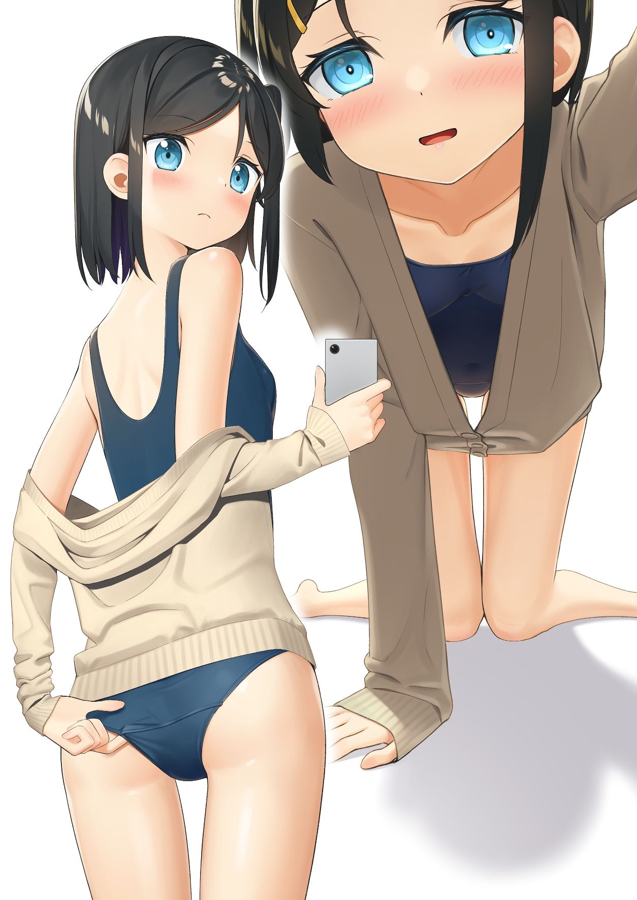 サンプル画像4:あの子のサンカク4(夏の月) [d_283568]