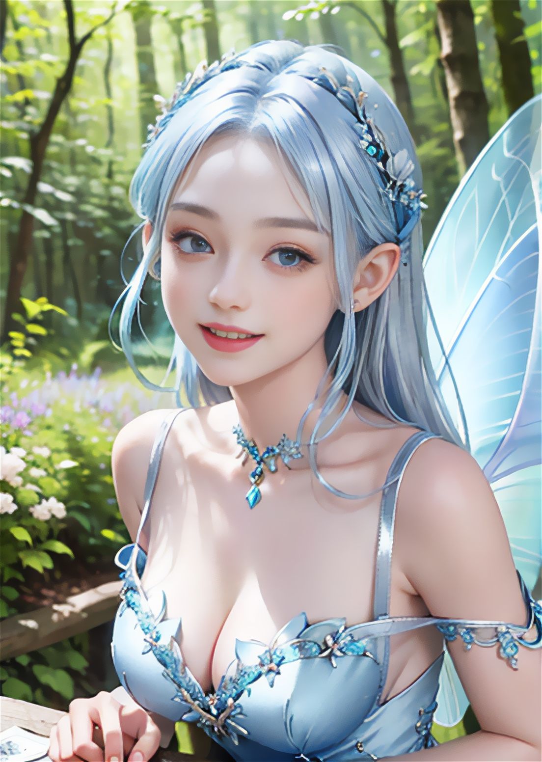 サンプル画像3:森の妖精3(幻影空域) [d_283620]